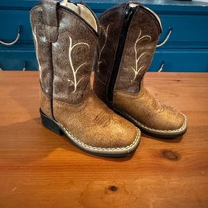 Old West Toddler Boots Size 6